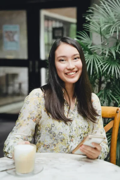 client at first care receiving answers for her abortion pill questions.